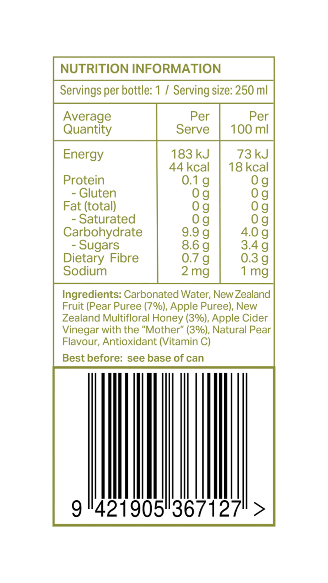 π Pear (12x Cans)