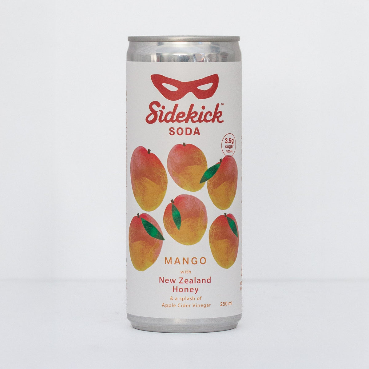 Sidekick Mango honey soda 250ml can