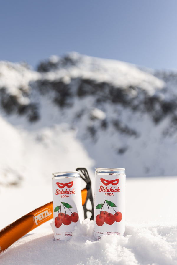 Sidekick Soda at the Remarkables Ice and Mixed Festival, New Zealand