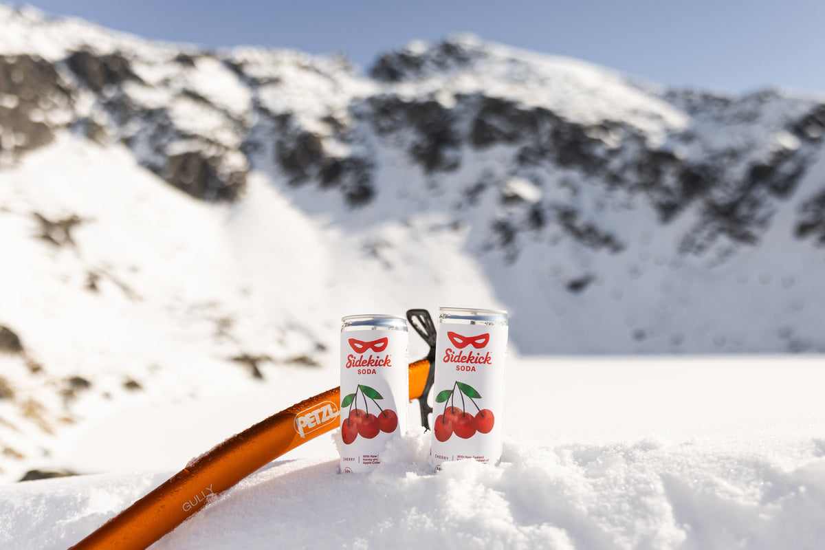Sidekick Soda at the Remarkables Ice and Mixed Festival, New Zealand