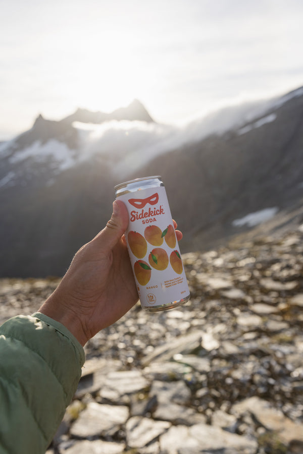 Sidekick premium soda outdoors