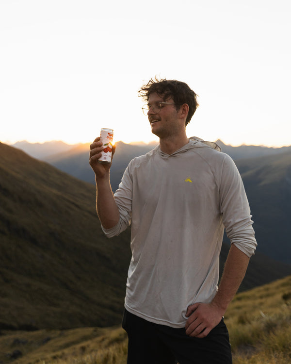 Sidekick Soda on the Brewster Hut track, Southern Alps