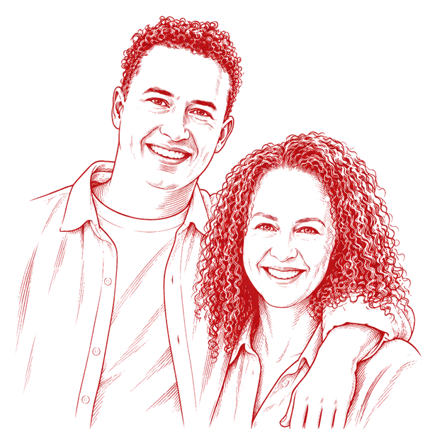 Fiona and Rogan Tomlinson illustration