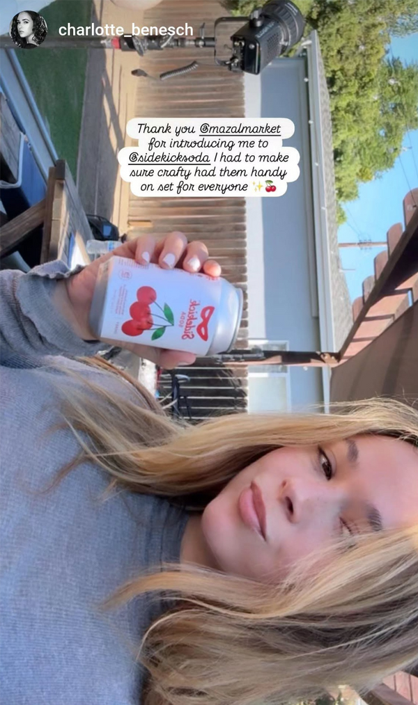 Sidekick Soda Instagram story moment