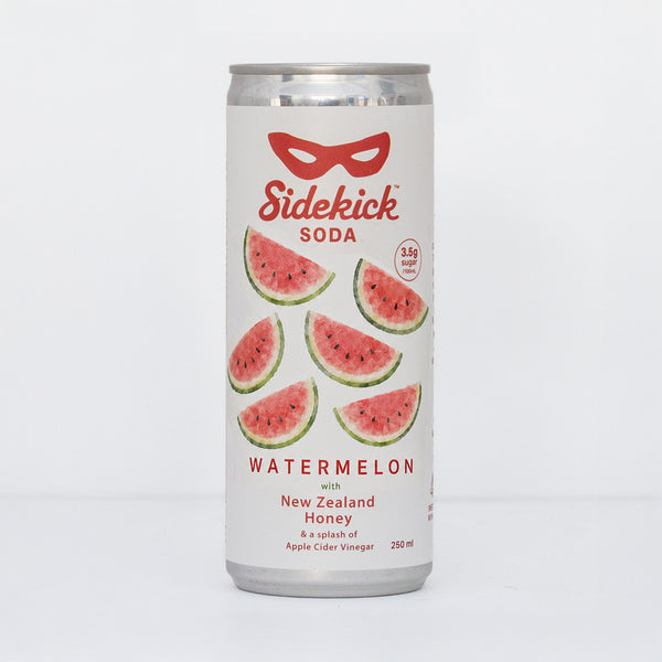 Sidekick Watermelon Soda 12-Pack NZ