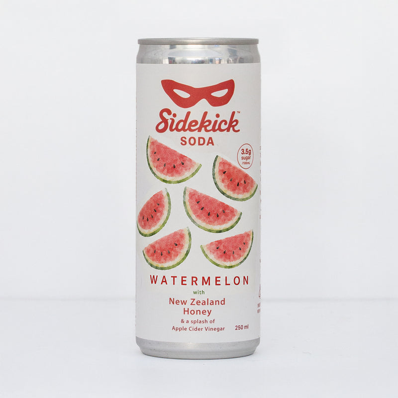 Sidekick Watermelon Soda 12-Pack NZ